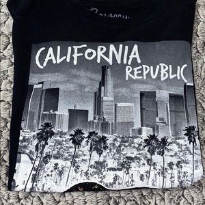 black california republic tee